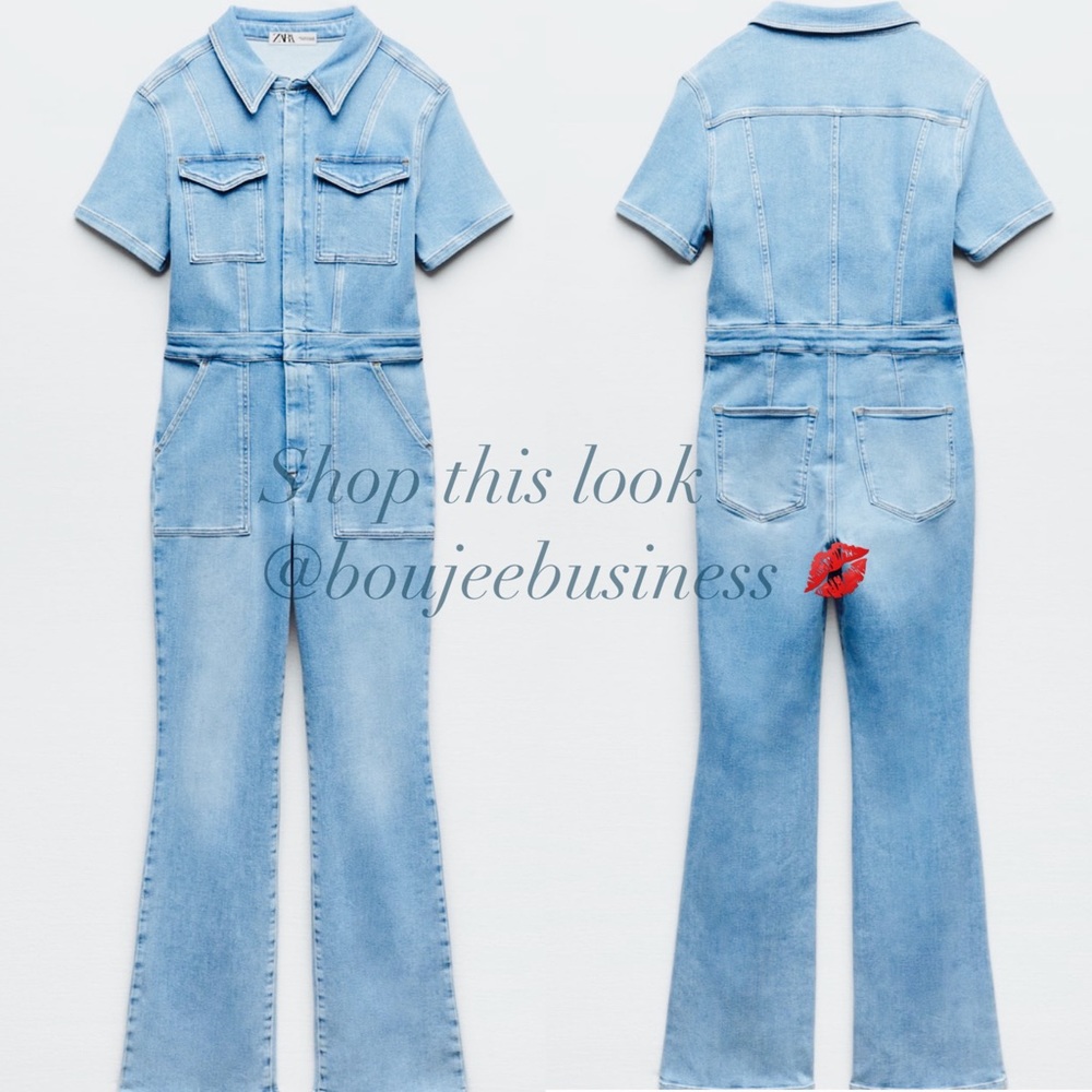 ZARA Good American Body Sculpting Fitted Jumpsuit BNWT - Picture 1 of 6
